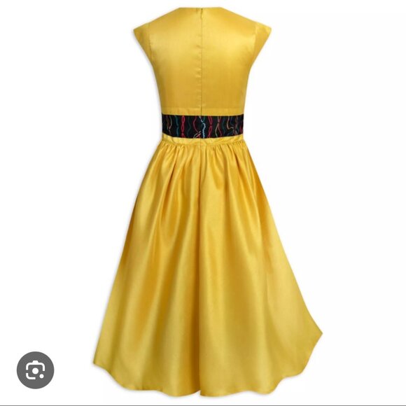 Disney Parks Dress Shop C-3PO Golden Star Wars Fit & Flare Cosplay Dress - Picture 5 of 8